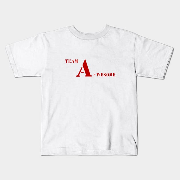 Team Awesome Kids T-Shirt by ExtraExtra